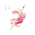 WiWU Pencil W A03 Magnetic Charging Stylus Pen For iPad - White